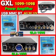 Diva-111 แอมป์ GXL GLA-1099 / GLA-1098 USB AC/DC รับสัญญาณบลูทูธ เครื่องขยายเสียง ใช้ได้ทั้งไฟบ้าน และไฟรถยนต์ 12V