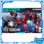 BANDAI HG GQuuuuuuX - Red Gundam Model Kit | GQuuuuuuX Series High Grade Assembly Kit & Gundam GQuuu