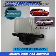 3MONTH WARRANTY OEM QUALITY TOYOTA WISH 2003-2008 AIR COND BLOWER MOTOR ALTIS 2003-2007 AIRCOND BLOW