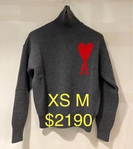 Ami knitwear 毛衣 size XS M $2190