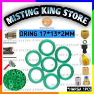 KARET ORING 17 X 13 X 2 MM SEAL NEPEL M18 18MM POMPA DC STICK SPRAYER