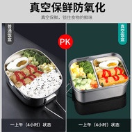 KY/JD Olodo Lunch Box Insulation Canteen Canteen Meal Box Separated Elementary School Students 304Stainless Steel Lunch