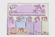 Sanrio - 一本 - 日本製Sanrio三麗鷗 Memo紙 便利貼 便簽紙 便條紙 留言紙 （隨機顏色）