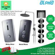 Alpha Plus Rain Shower IM9E Water Heater IM-9E IM 9E | Alpha Plus Rain Shower IM9EP AC Pump Water He