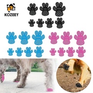 [kozeey] 4x Dog Paw Pads Dog Paw Protector Paw Protection Waterproof Walk on Hardwood Floor Replacem