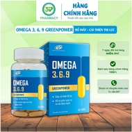 Omega 369 Greenpower tablets, omega 3 6 9 supplement for eyes, reduces the risk of atherosclerosis, 
