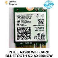 【NEW】 INTEL AX200 WIFI CARD BLUETOOTH 5.2 AX200NGW 2.4GHZ 802.11AX WIRELESS | WIRELESS | INTEL | AX2