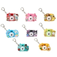 [Direct from Japan] Sanrio Camera Shaped Light Scope Keychain (Miniature Toy)