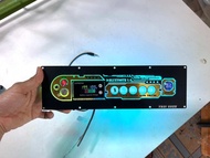 เพลทเดินระบบ ZK-TB21 ขนาด 5x25 ไฟ RGB พร้อมรีเลย์ 100A