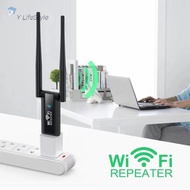 Y LifeStyle USB 2.4G 300Mbps ตัวขยายสัญญาณ WiFi ไร้สาย ตัวขยายสัญญาณ WiFi บูสเตอร์ขยายสัญญาณ WiFi ระ