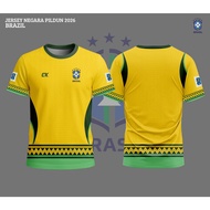 BRAZIL EURO CUP 2024 Dryfit Unisex New JERSEY Football Jersey