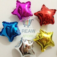 Star / Star Super Mini Foil Balloons (10cm)