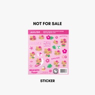 (GWP) AMUSE Tanning Hello Kitty Sticker