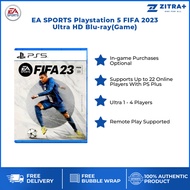 EA SPORTS Playstation 5 FIFA 2023 Ultra HD Blu-ray (Game) | Supports Up to 22 Online Players with PS Plus | 1-4 Players