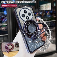 For OPPO F29 F27 Pro+ Plus OPPO F25 Pro F23 F19 F19S 5G Phone Case Luxury Women's Airbag Anti Drop F