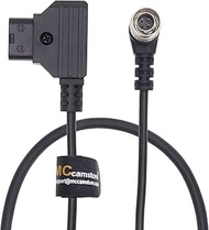Hirose 4 Pin Male to D-tap Power Cable for Sound Devices 688 644 633 MixPre-10 ii, Zoom F4 F8 F8N Re