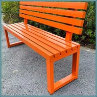 Park chair outdoor bench iron outdoor bench bench with backrest shopping mall rest bench public seat