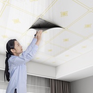 Pelekat sendiri Siling Pelekat Dinding Kalis Air Pelekat Siling Bumbung PVC Mudah Ruang Tamu Bilik T