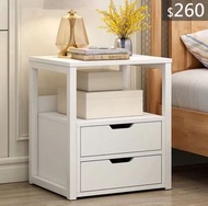 （訂貨價：$260）40cm寬 床頭櫃  床頭收納櫃 單/雙/三櫃桶 儲物櫃 Bedside Cabinet