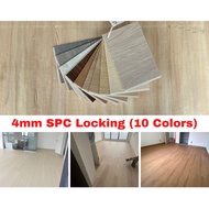 4.6mm NanoSPC Floor SPC Locking 100% Virgin Material Lantai SPC Stone Plastic Composite Click Vinyl 