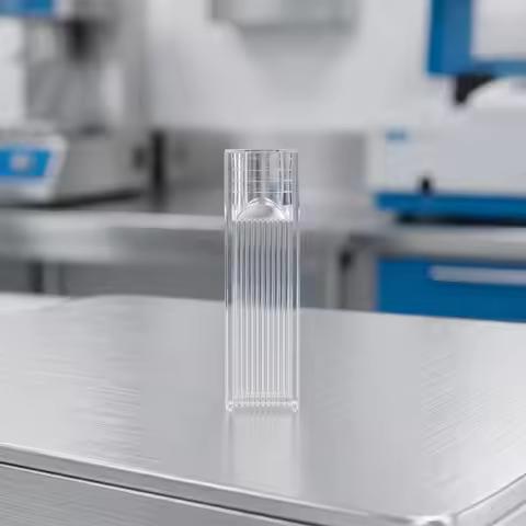 100Pcs Spectrophotometer Cuvettes Clear 1.5ml Plastic Sample Cells for Lab Analysis Chemical Testing