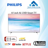 Philips 65 Inch 4K UHD LED Smart TV 65PUT6654/68