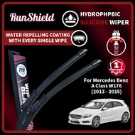 RunShield For Mercedes Benz A Class W176 (2013-2015) Hydrophobic Coating Silicone Wiper Blade Car Wi