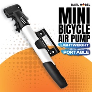Bicycle Pump Mini Pam Basikal Tayar Portable Air Pump Tyre Balloon Football Air Pump MTB Bike Road P