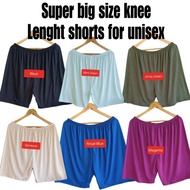 Super Big size Knee Length Shorts for men and women can fit 5XL-6XL or 40-55 waist (KPLAIN)