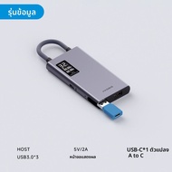 Hagibis | ฮับขยายการแสดงผล Type-C HDMI Thunderbolt USB4 สำหรับ Apple Mac iPad MacBook