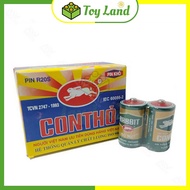 [Hộp 12 Viên] Pin Đại Con Thỏ Pin R20S 1.5V Bao Bì Mới Pin Carbon Kẽm Xài Lâu Bền Lắp Đồ Chơi Remote