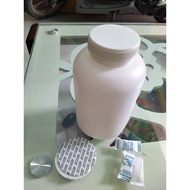 500ML pharmaceutical bottle - 500cc hdpe white pharmaceutical plastic bottle - combo of 10 bottles
