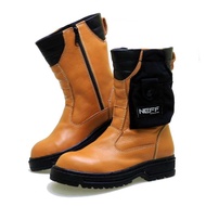 NEFF BSM 307 - SEPATU BOOTS SAFETY PRIA | Boots Klasik Workshop Kulit