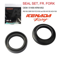 Kenada Racing Front Fork Oil Seal For Xr125/150/Supremo150 Cbr150 Adv Pcx150 Msx St 125 Winner / Win