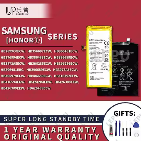 Phone Battery for Honor 7x 7S P9 P10 8 9 10 V9 MAGIC 2 PLAY 4T 5X 6X 8X NOTE 8 MATE 9 8C 6A 20 30 LI