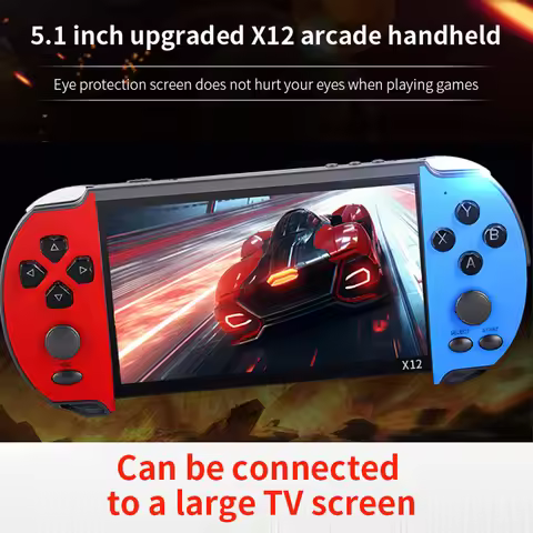Portable Handheld Videogame TV Retro Video Game Console Arcade Player for Children Mini Machine Emul