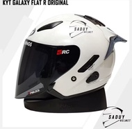 Helm KYT Galaxy Flat R Double Visor SNI ORI DOT kairoz gt kyoto dynamiq sv300 windtail terra armor u