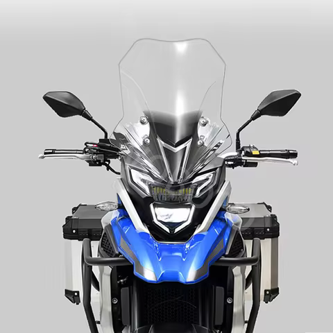 Motorcycle Windscreen For Kove 500X 400X 525X Modified Accessories Windshield Heighten Wind Block Fa