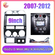Car Android Display Screen for 07-12 ISUZU D-Max MU-X Car 9 inch Frame Mount Screen and Power Cord,2