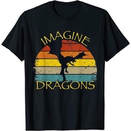 Imagine Fantasy Mythical Dragon Wings Style T-Shirt