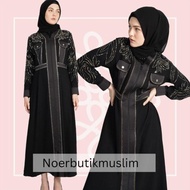 Hikmat Original Fashion A9811 Abaya Hikmat noerbutikmuslim Gamis