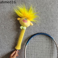 AHMED Badminton Racket Handle Cover, Non Slip Elastic Cartoon Badminton Racket Protector, Sweat Absorption Grip Cute Drawstring Animal Badminton Racket Grip Cover Sport