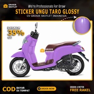 UNGU All NEW 651 oracal 651 oracal Purple taro glossyTe Motorcycle oracal Brand Purple taro