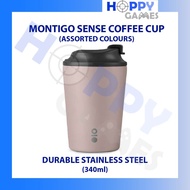 [ASSORTED COLOURS] Montigo Sense Coffee Cup (12 oz, 340ml) | Stainless Steel | Thermal Tumbler | Tra