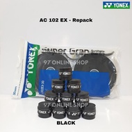 Yonex AC 102 EX Badminton Racket Rubber Grip AC102EX/ - Super Grap Tape - 100% Original YONEX - Jet