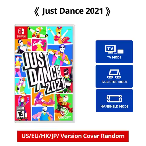 Just Dance 2021 - US edition - Nintendo Switch Games Cartridge Physical Card TV Tabletop Handheld