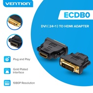 Vention ECDB0 1080p Female to DVI To HDMI To DVI Converter 24+1 DVI 1080P HDMI Adapter