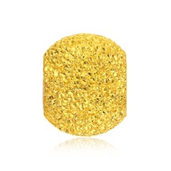 CHOW TAI FOOK 999.9 Pure Gold Grainy Gold Charm F445