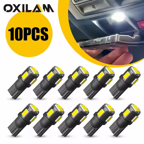 10/2Pcs W5W T10 LED Bulbs Car Interior Light for Peugeot 508 207 BMW 216 F30 316 Mercedes Audi A3 Ho