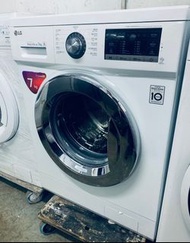 前置式 薄身型 洗衣機 LG WF-T1207MW 🌸 1200轉 7KG洗衣 大容量 九成新以上 100%正常 包送貨及安裝 // 二手洗衣機 * 電器 * 洗衣機 * 二手電器 * 家居用品 * 家電 * 家庭電器 * washing machine
